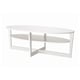 VEJMON Coffee table, white, 140x66 cm