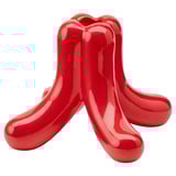 VINTERFINT Candlestick, red, 11 cm