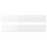 VOXTORP Drawer front, high-gloss white, 60x10 cm