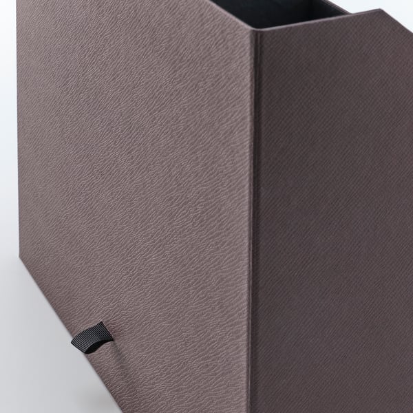 ANILINARE Oppbevaringsboks - mørk brun - IKEA