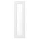 AXSTAD Vitrinedør, matt hvit, 30x100 cm