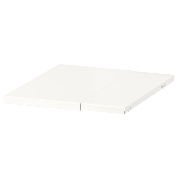 BOAXEL Flyttbar hylleplate, hvit, 20-30 cm