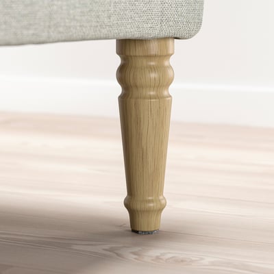 BRAÅSEN Bein, eikemønstret, 20 cm