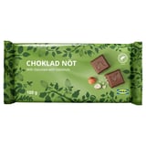 CHOKLAD NÖT Melkesjokolade, med hasselnøtter Rainforest Alliance-sertifisert, 100 g
