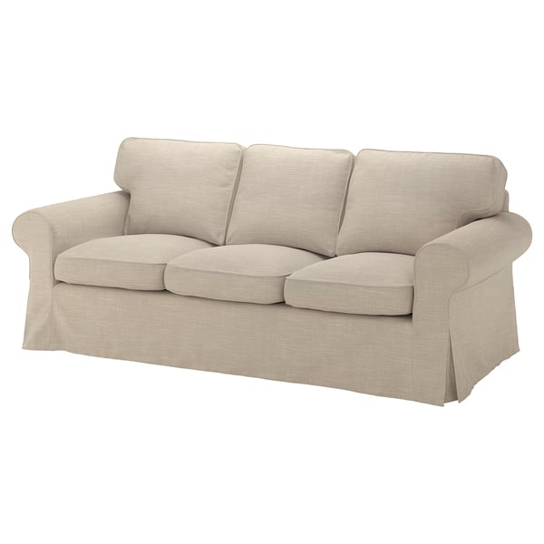 EKTORP 3-seters sofa, Hillared beige