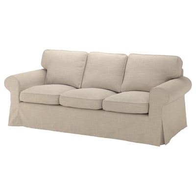 EKTORP 3-seters sofa, Hillared beige