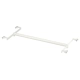 ENHET Uttrekkbar stang, hvit, 60-100 cm