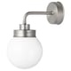 FRIHULT Vegglampe, rustfritt stålfarge
