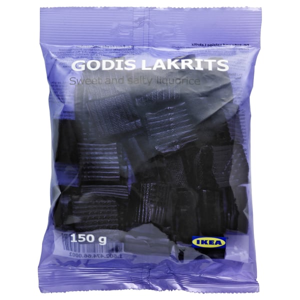 GODIS LAKRITS Søt og salt lakris IKEA