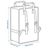 GÖRSNYGG Veske, blå, 40x30x60 cm/72 l