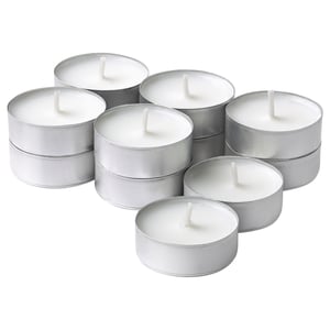 GOKVÄLLÅ Duftende telys, sandeltre og patchouli, 3.5 hr