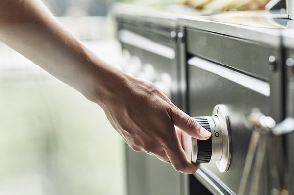 GRILLSKÄR Sidebrennere, svart/rustfritt stål utendørs, 48x61 cm