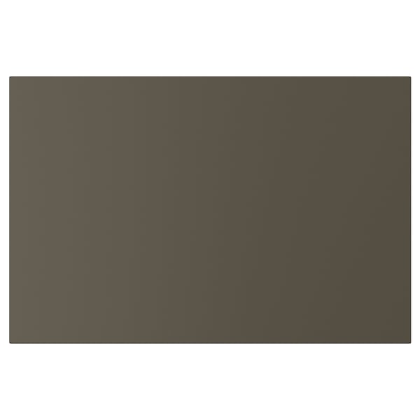 HAVSTORP Skuffefront, brunbeige, 60x40 cm