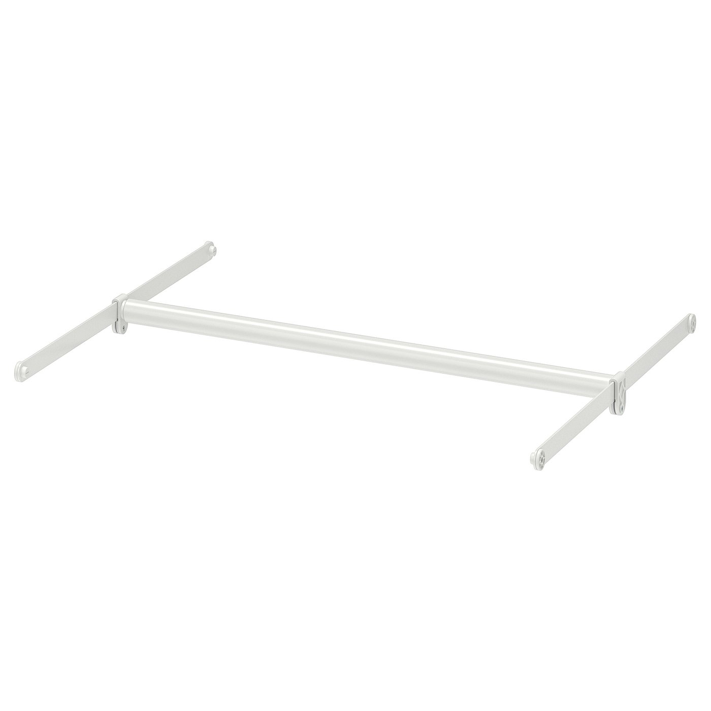 Hjalpa Garderobestang 2 Monteringsskinne Justerbar Hvit 60 100x55 Cm Ikea