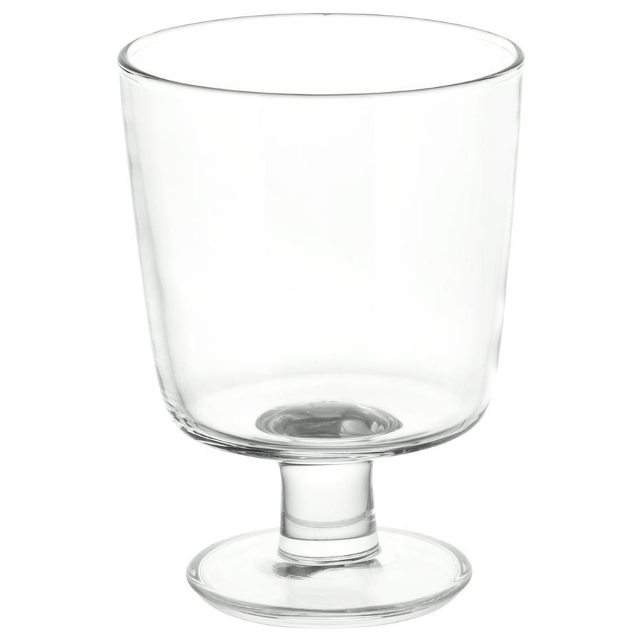 IKEA 365+ glass med stett, klart glass, 30 cl IKEA