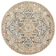 JÄRNVÄG Teppe, kort lugg, ornamentmønster beige/mørk beige, 195 cm