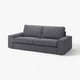 KIVIK 3-seters sofa, Gunnared mellomgrå