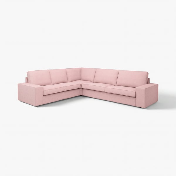 KIVIK Hjørnesofa, 5-seters, Gunnared gammelrosa