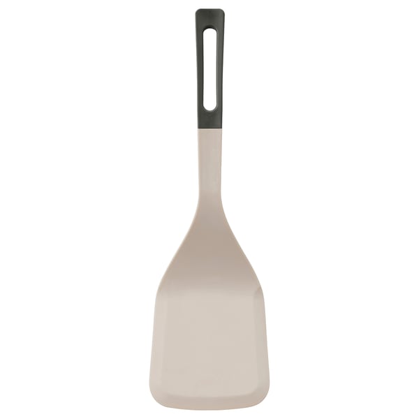 KNORRHANE Stekespade, lys beige/antrasitt, 32 cm