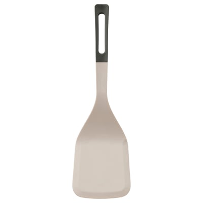 KNORRHANE Stekespade, lys beige/antrasitt, 32 cm
