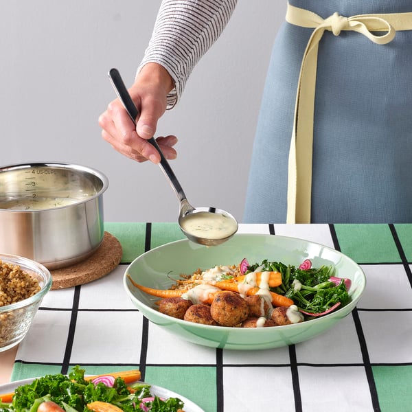 LÄCKERGOM Sitron- og dillsaus, 250 g