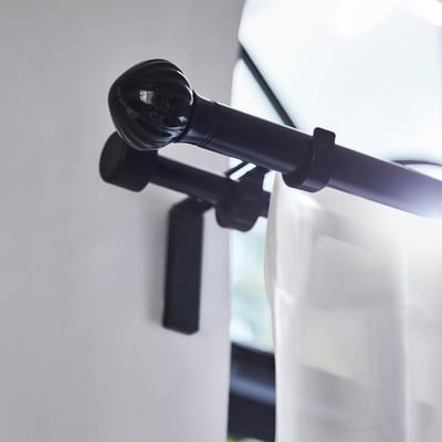 LERBRONIA Endeknotter, 1 par, svart/keramikk