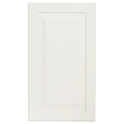 LILLBYN Sett, 2 stk dører t benkehjørneskap, offwhite, 30x70 cm