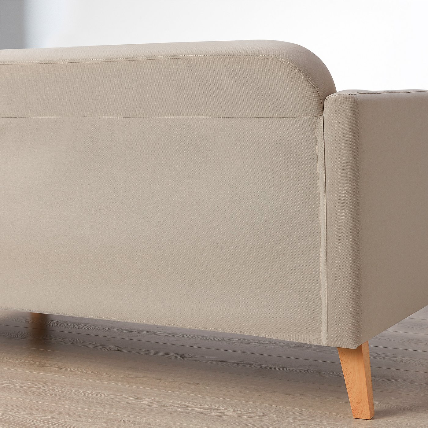 LINANÄS 3-seters sofa, med sjeselong/Vissle beige - IKEA