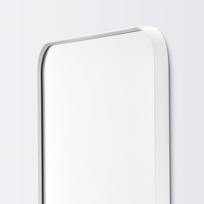 LINDBYN Speil, hvit, 40x130 cm