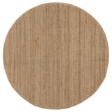 LOHALS Teppe, flatvevd, natur, 130 cm