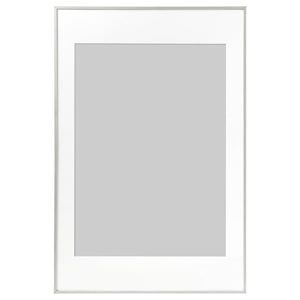 LOMVIKEN Ramme, aluminium, 61x91 cm