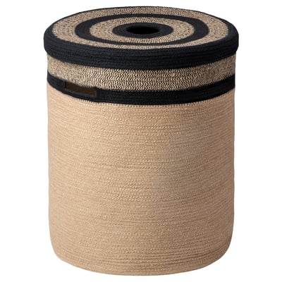 MÄVINN Skittentøykurv, jute/bomull