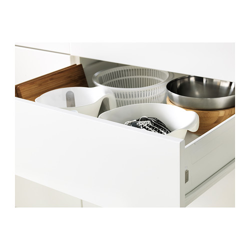 METOD / FÖRVARA Høyskap f mikro m dør/4 skuffer - IKEA