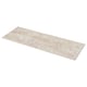 MÖCKLARP Spesialtilpasset benkeplate, polert beige/brun/marmormønstret høytrykksporselen, 1 m²x2.0 cm