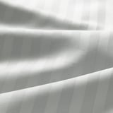 NATTJASMIN Sengesett, 1 putevar, lys grå, 150x220/50x60 cm