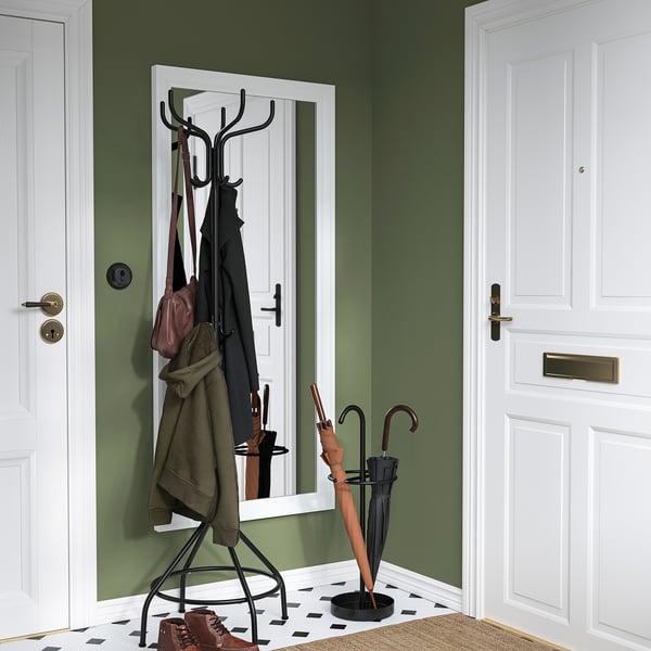 NIPÅSEN Paraplystativ, svart, 76 cm
