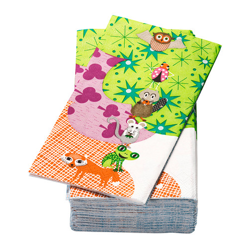 ÖVERLÄGSEN Papirservietter IKEA