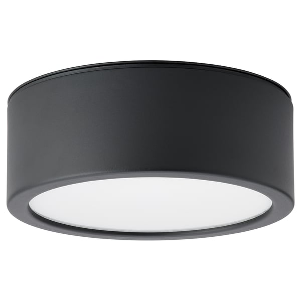 RAKSTA LED plafond - dimbar svart - IKEA