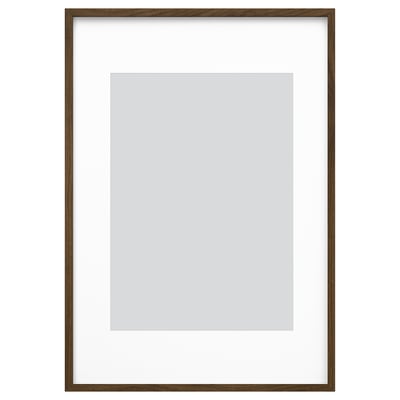 RÖDALM Ramme, valnøttmønstret, 70x100 cm
