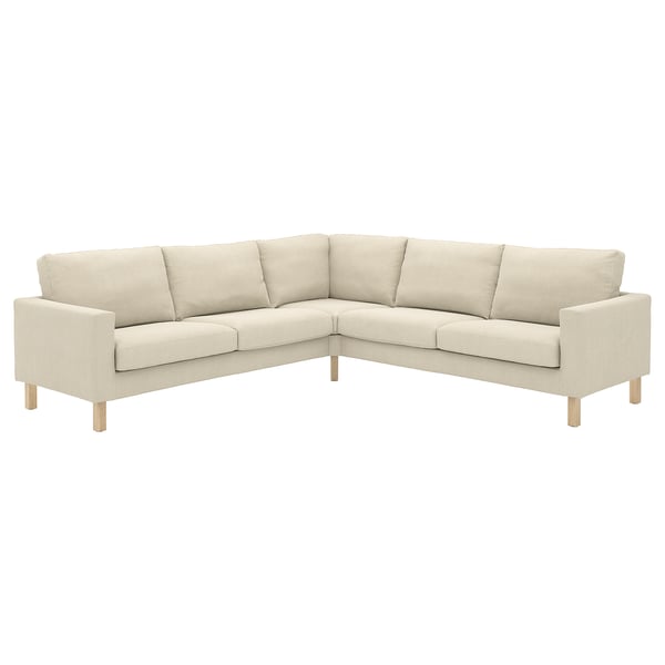 SALTSJÖBADEN Hjørnesofa, 4-seters, Fridtuna lys beige