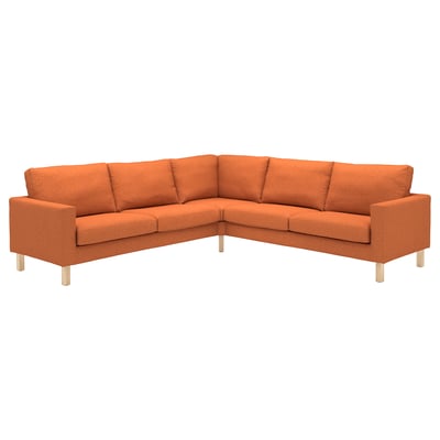 SALTSJÖBADEN Hjørnesofa, 4-seters, Tonerud rødbrun