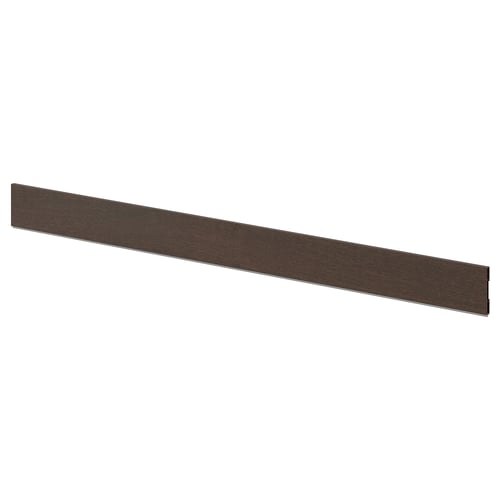 SINARP Sokkelfront, brun tremønstret, 220x8 cm