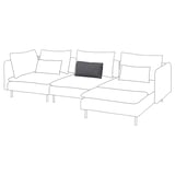 SÖDERHAMN Innerpute rygg, til 3-seters sofa, for utskifting, S