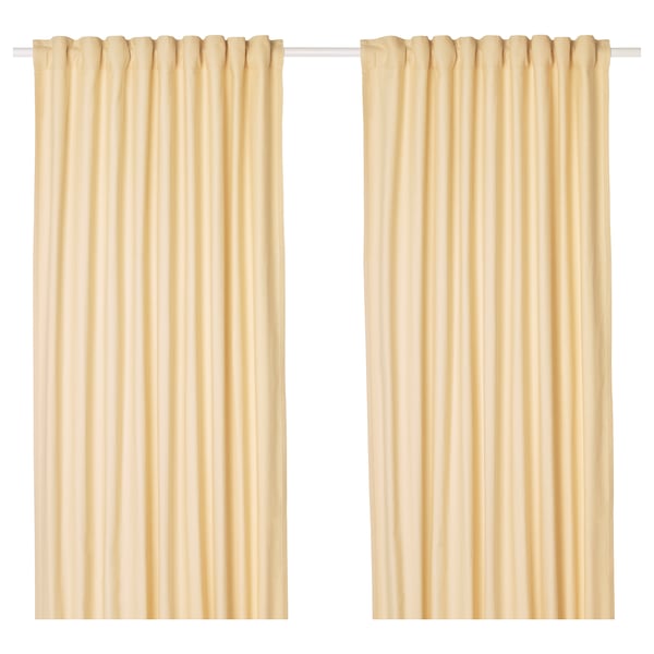 Gravid etter navlebrokk operasjon: Gule gardiner ikea