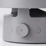 VAPPEBY Bluetooth-høyttalerlampe, utendørs/grå