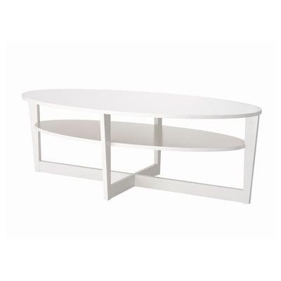 VEJMON Bord, hvit, 140x66 cm
