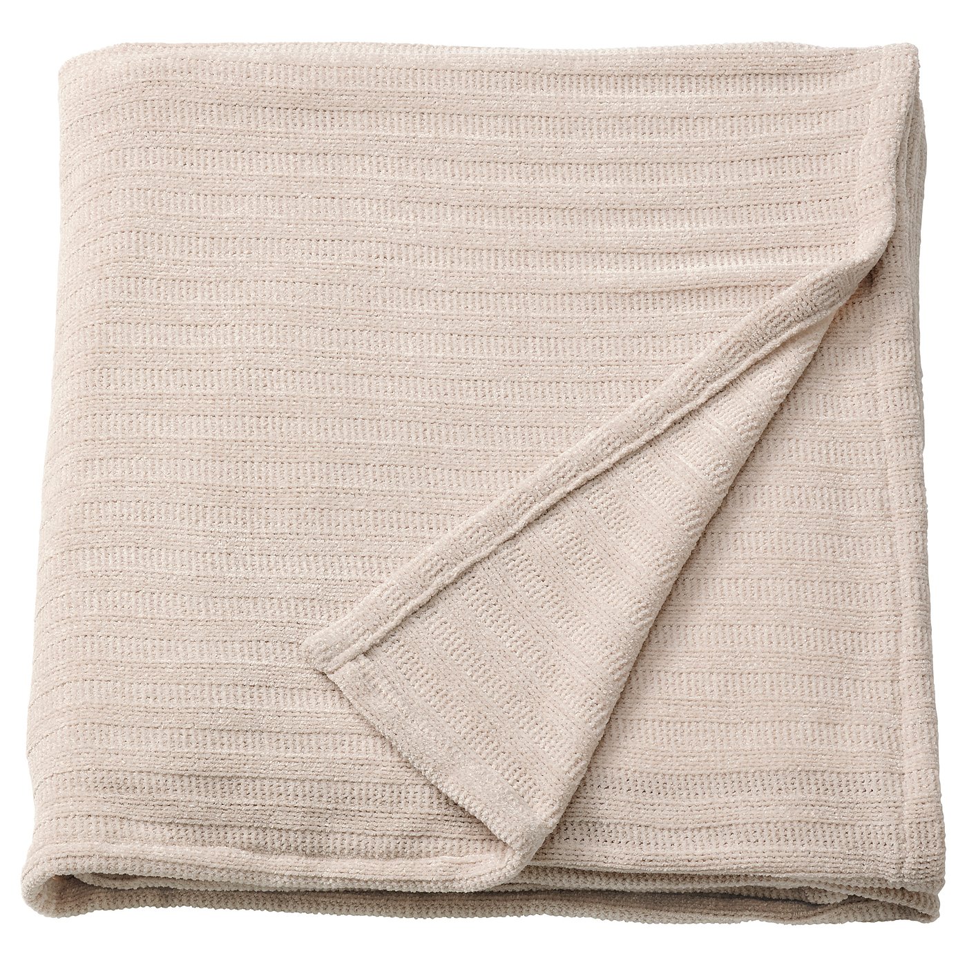 YLVALI Pledd, beige, 130x170 cm - IKEA