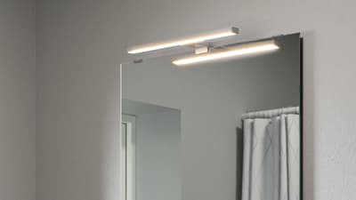 Bathroom cabinet lighting