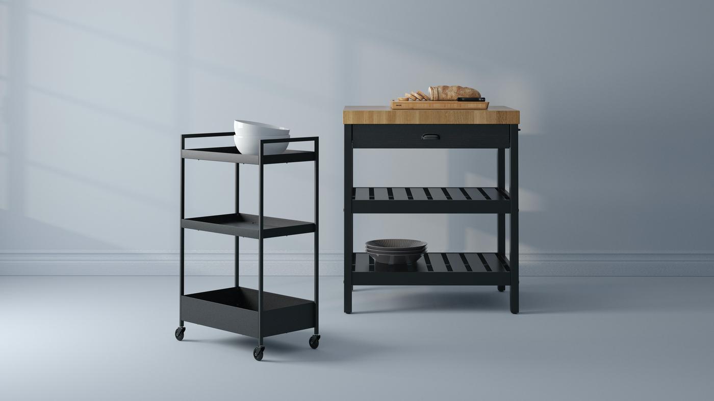 Trillebord Stort Utvalg Hyller Med Hjul IKEA trillebord-stort-utvalg-hyller-med-hjul-ikea