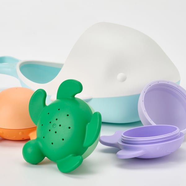 ÄNGSHUMLA 4-piece bath toy set